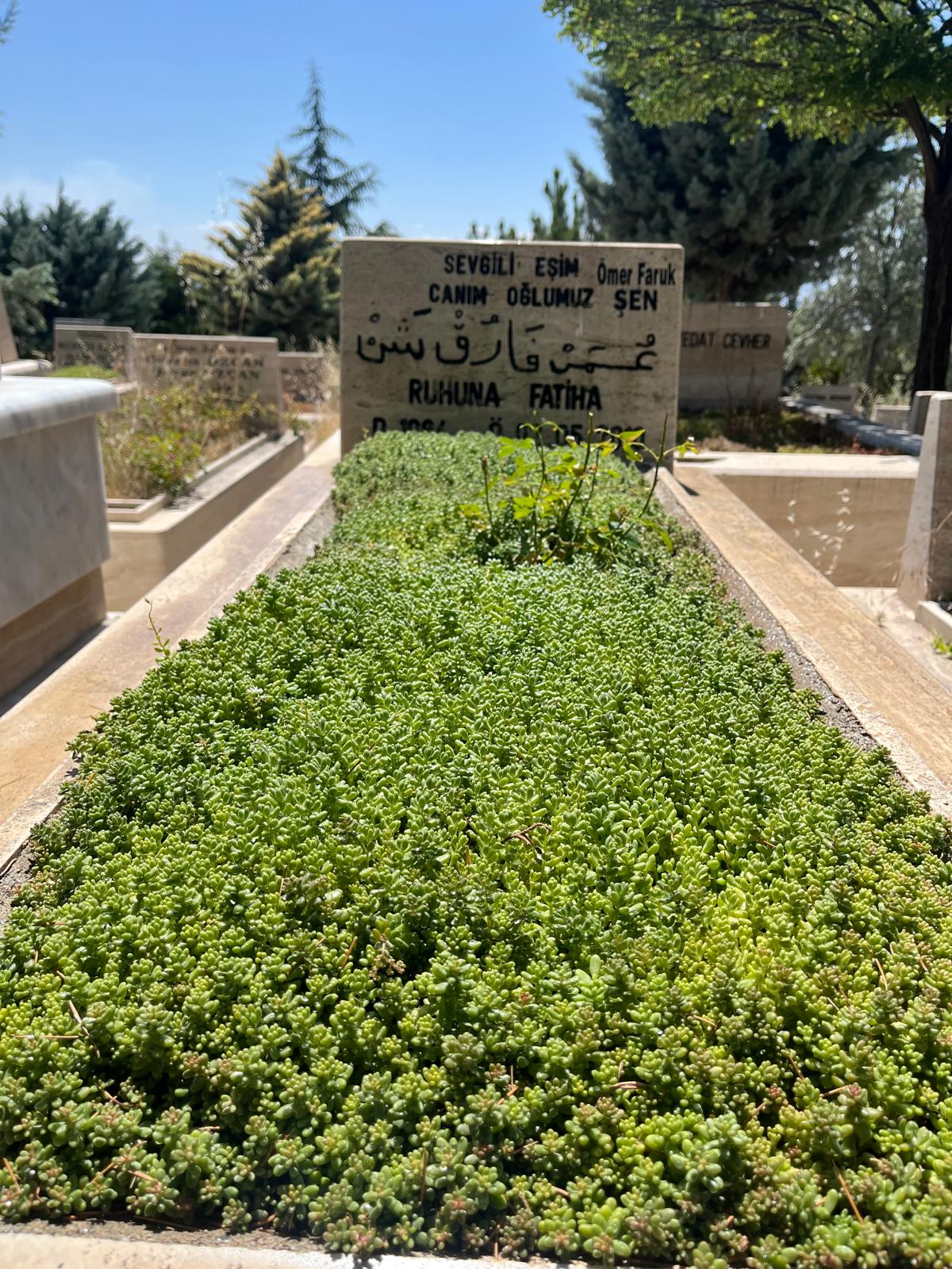 Mezar bakım örneği 1